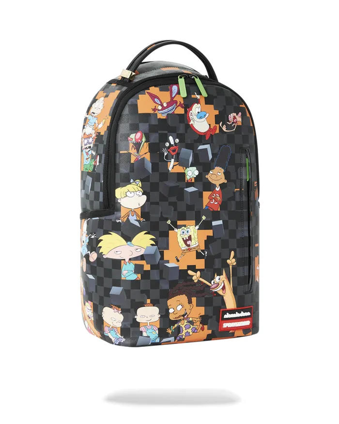 SPRAYGROUND Backpacks NICKELODEON CHECKBREAK BACKPACK DLXV 8211 Universal SPRAYGROUND Backpacks NICKELODEON CHECKBREAK BACKPACK DLXV 8211 Universal