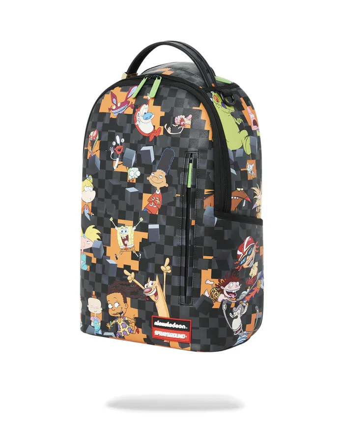 SPRAYGROUND Backpacks NICKELODEON CHECKBREAK BACKPACK DLXV 8211 Universal SPRAYGROUND Backpacks NICKELODEON CHECKBREAK BACKPACK DLXV 8211 Universal