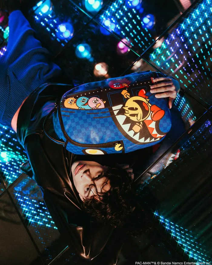 SPRAYGROUND Backpacks PACMAN LIVIN THE DREAM 8211 Universal SPRAYGROUND Backpacks PACMAN LIVIN THE DREAM 8211 Universal