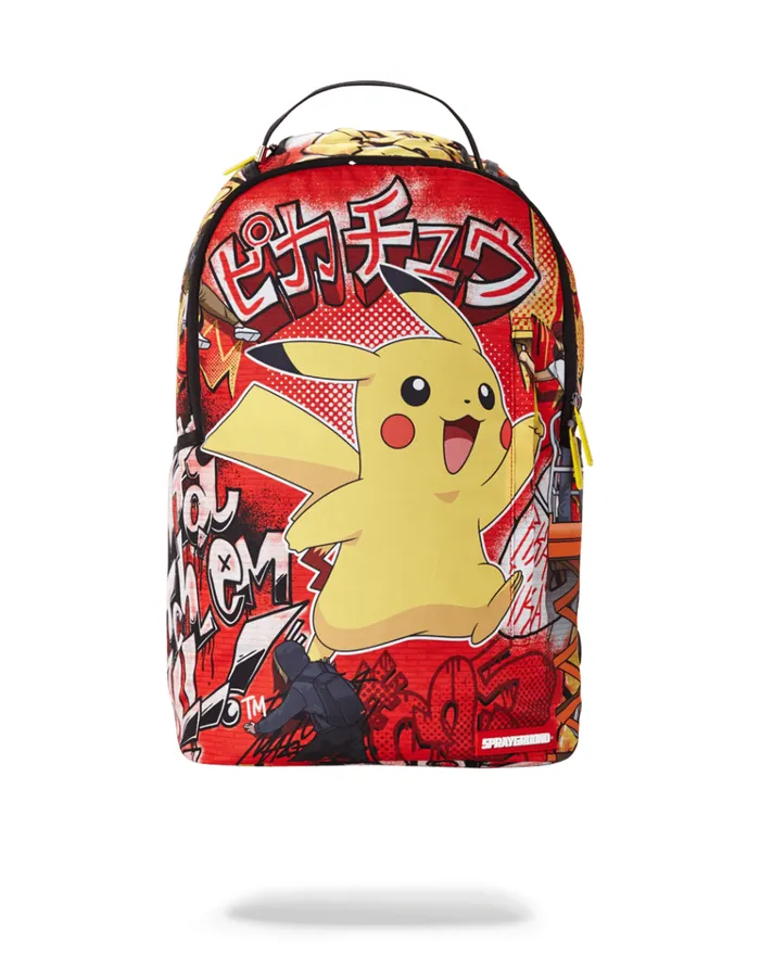 SPRAYGROUND Backpacks PIKACHU ON THE RUN 8211 Universal