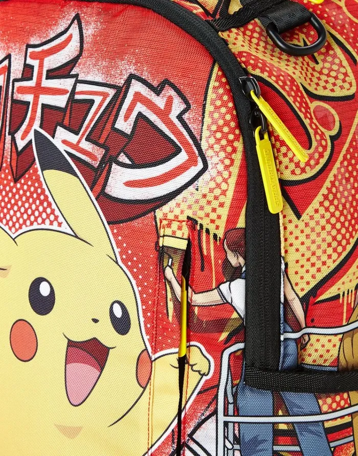 SPRAYGROUND Backpacks PIKACHU ON THE RUN 8211 Universal