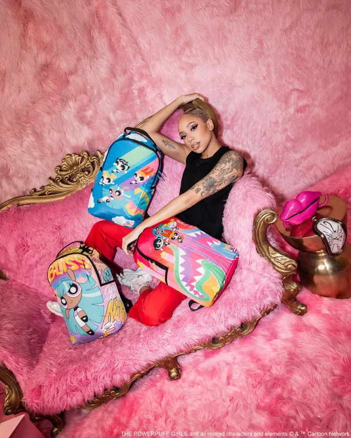 SPRAYGROUND Backpacks POWER PUFF GIRLS BLISS ALL DAY DLXSR BACKPACK 8211 Universal