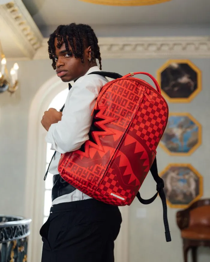 SPRAYGROUND Backpacks SHARK BITE INFARED BACKPACK DLXV 8211 Universal SPRAYGROUND Backpacks SHARK BITE INFARED BACKPACK DLXV 8211 Universal