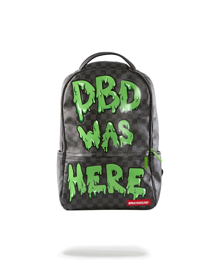 SPRAYGROUND Backpacks SLIME DBD WAS HERE 8211 Universal