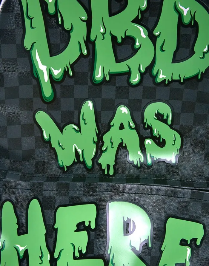 SPRAYGROUND Backpacks SLIME DBD WAS HERE 8211 Universal SPRAYGROUND Backpacks SLIME DBD WAS HERE 8211 Universal