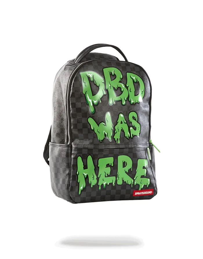 SPRAYGROUND Backpacks SLIME DBD WAS HERE 8211 Universal SPRAYGROUND Backpacks SLIME DBD WAS HERE 8211 Universal