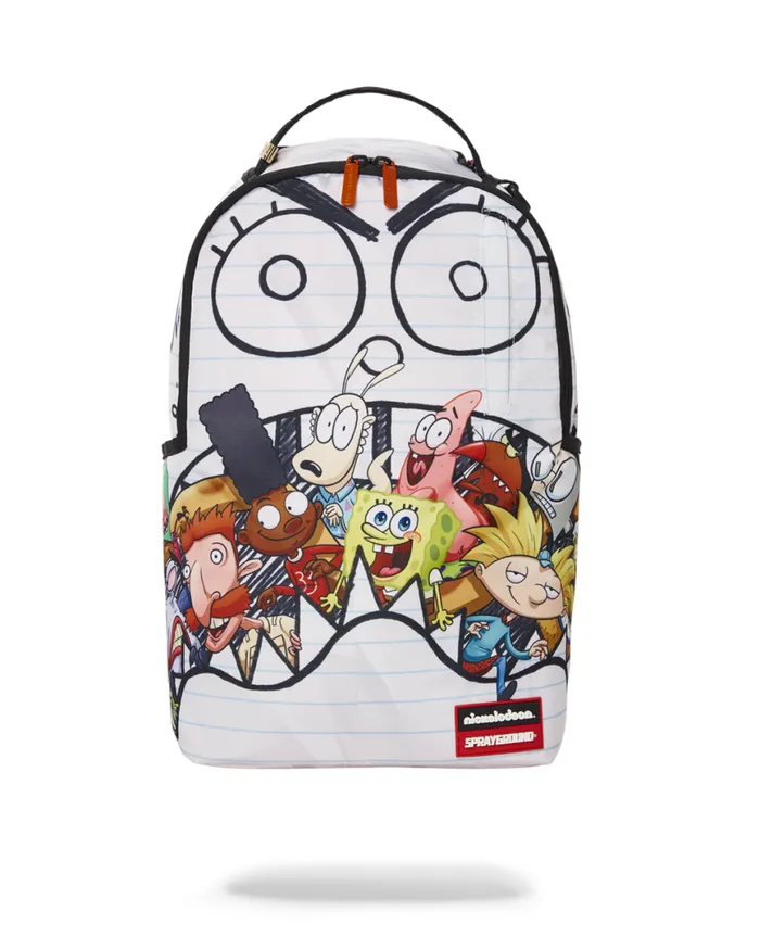 SPRAYGROUND Backpacks SPONGEDOODLEBOB EAT UR FRIENDS BACKPACK DLXR 8211 Universal