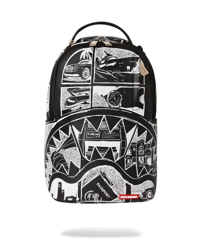SPRAYGROUND Backpacks THIS IS THE LIFE BACKPACK DLXV 8211 Universal