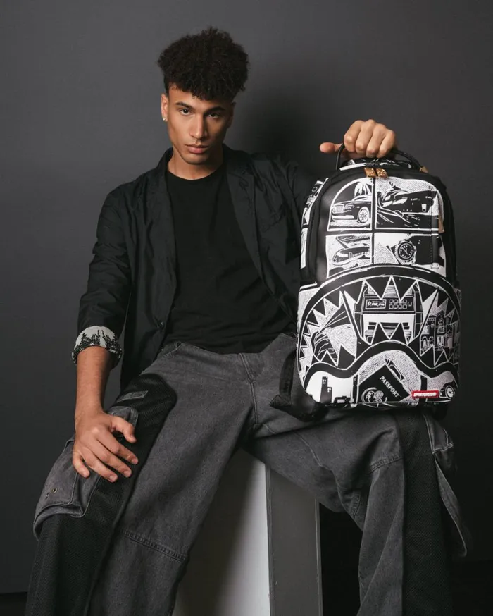 SPRAYGROUND Backpacks THIS IS THE LIFE BACKPACK DLXV 8211 Universal