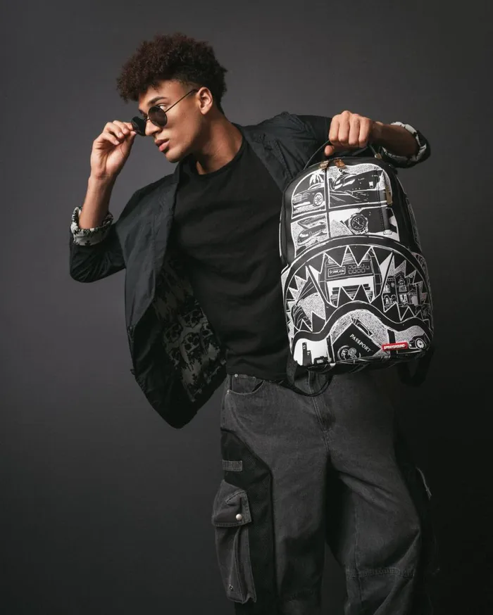 SPRAYGROUND Backpacks THIS IS THE LIFE BACKPACK DLXV 8211 Universal