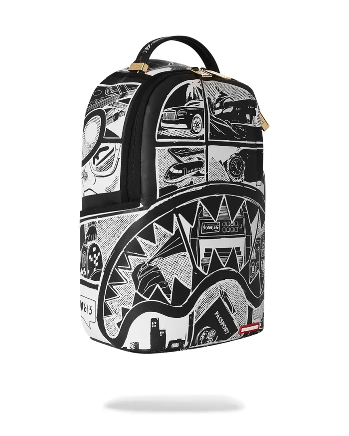 SPRAYGROUND Backpacks THIS IS THE LIFE BACKPACK DLXV 8211 Universal