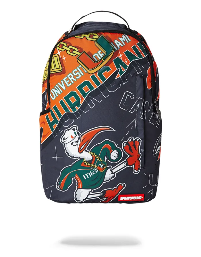 SPRAYGROUND Backpacks UNIVERSITY OF MIAMI 8211 Universal