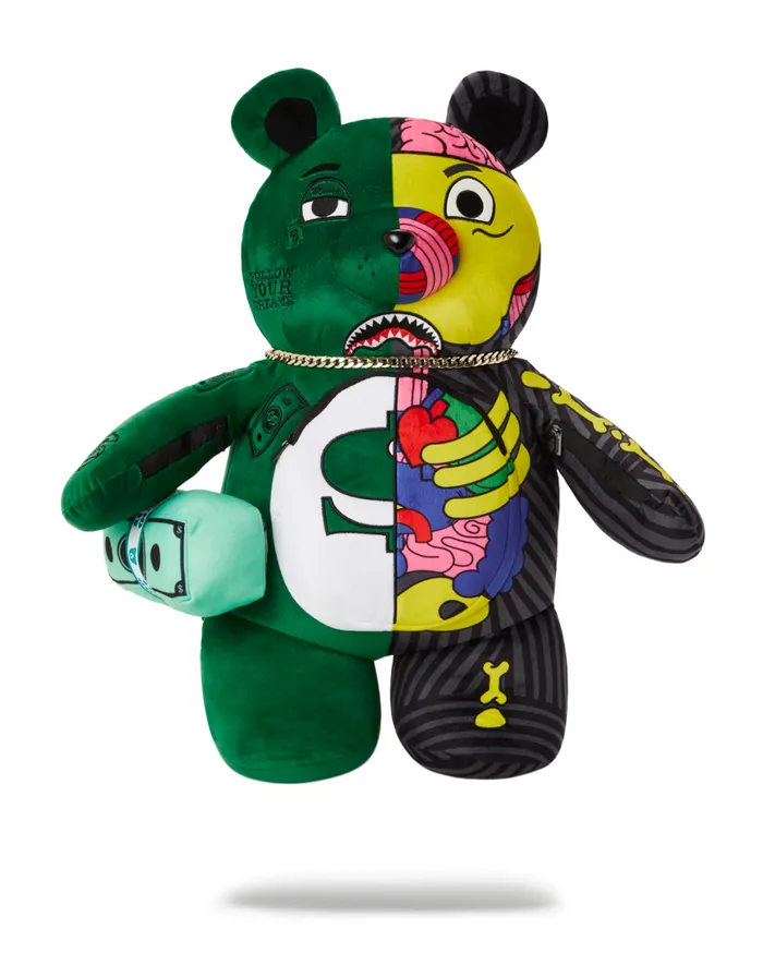 SPRAYGROUND Backpacks YOUNG XRAY MONEYBEAR TEDDYBEAR BACKPACK 8211 Universal