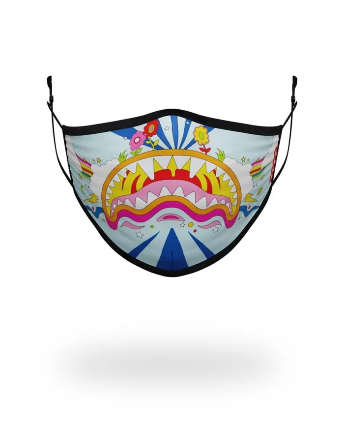 SPRAYGROUND Face Masks ADULT GROOVY SHARK FORM FITTING FACE MASK 8211 Universal
