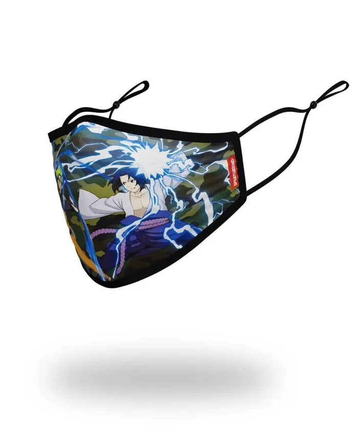 SPRAYGROUND Face Masks ADULT NARUTO VS SASUKE FORM FITTING FACECOVERING 8211 Universal SPRAYGROUND Face Masks ADULT NARUTO VS SASUKE FORM FITTING FACECOVERING 8211 Universal