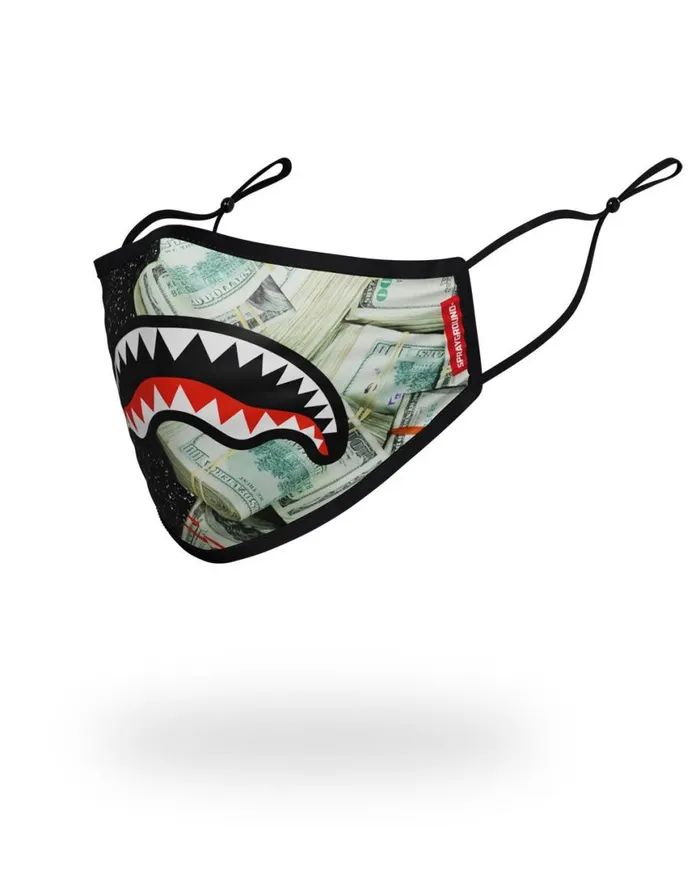 SPRAYGROUND Face Masks ADULT PARTY SHARK FORM FITTING FACE MASK 8211 Universal SPRAYGROUND Face Masks ADULT PARTY SHARK FORM FITTING FACE MASK 8211 Universal