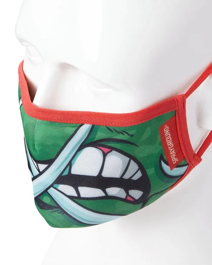 SPRAYGROUND Face Masks ADULT TMNT RAPHAEL SHARK FORM FITTING FACECOVERING 8211 Universal SPRAYGROUND Face Masks ADULT TMNT RAPHAEL SHARK FORM FITTING FACECOVERING 8211 Universal