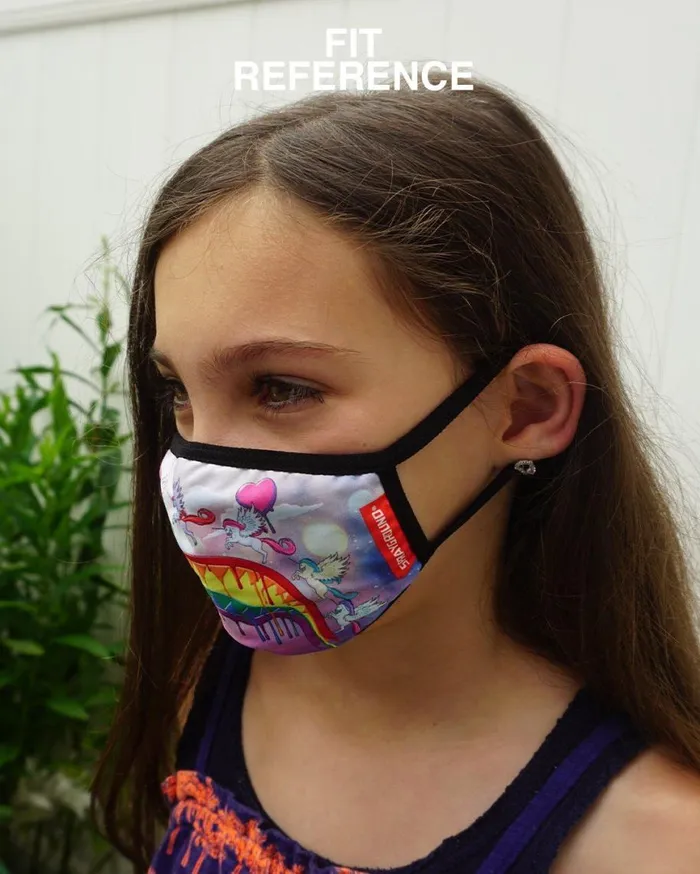 SPRAYGROUND Face Masks KIDS FORM FITTING MASK SHARK ISLAND 8211 Universal SPRAYGROUND Face Masks KIDS FORM FITTING MASK SHARK ISLAND 8211 Universal