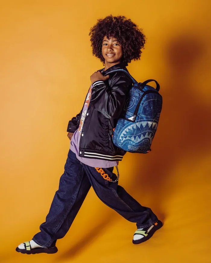 SPRAYGROUND Mini Backpacks MINI SCHEMATICS SHARK BACKPACK 8211 Universal SPRAYGROUND Mini Backpacks MINI SCHEMATICS SHARK BACKPACK 8211 Universal