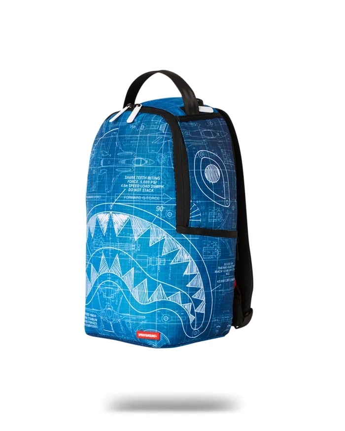 SPRAYGROUND Mini Backpacks MINI SCHEMATICS SHARK BACKPACK 8211 Universal SPRAYGROUND Mini Backpacks MINI SCHEMATICS SHARK BACKPACK 8211 Universal