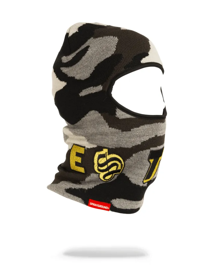 SPRAYGROUND Ski Masks DESTROY SKI MASK GOLD CAMO 8211 Universal