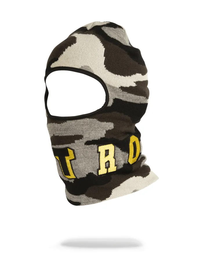 SPRAYGROUND Ski Masks DESTROY SKI MASK GOLD CAMO 8211 Universal SPRAYGROUND Ski Masks DESTROY SKI MASK GOLD CAMO 8211 Universal