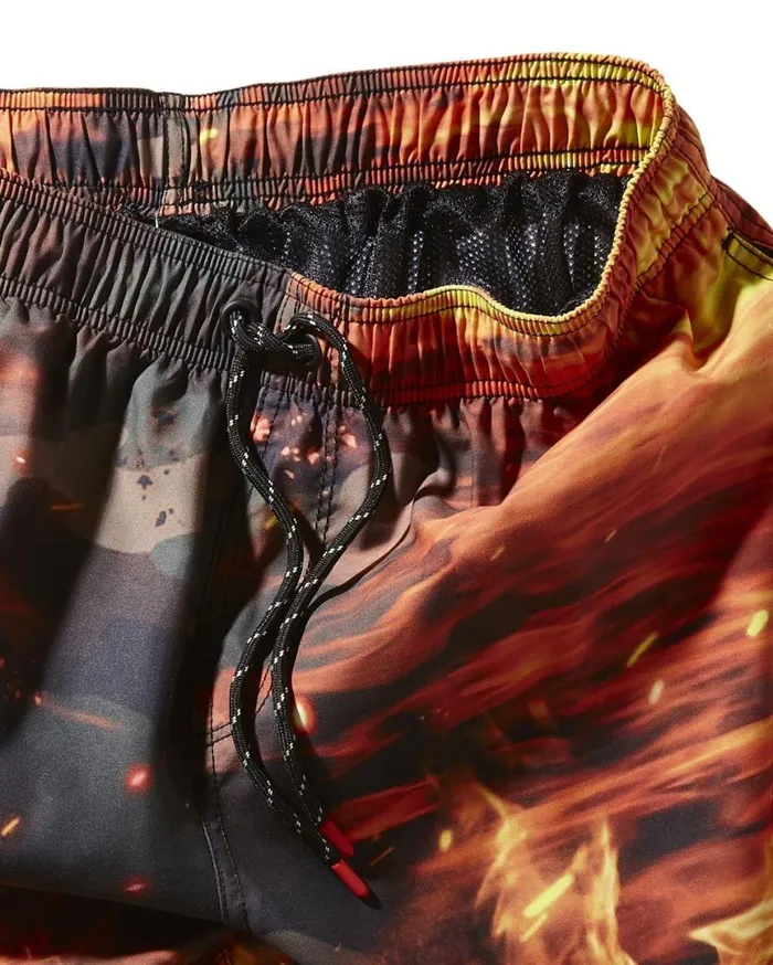 SPRAYGROUND Swimwear CAMO FIRE SHOTO SWIM TRUNKS 8211 Universal