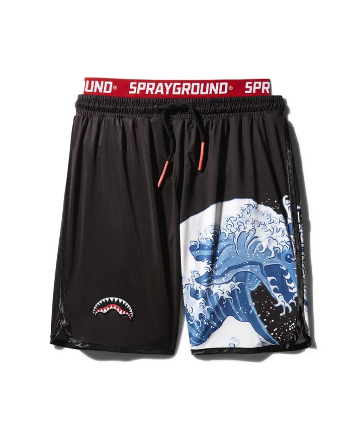 SPRAYGROUND Swimwear DRAGON WAVE CORTO SWIM TRUNKS BLACK 8211 Universal