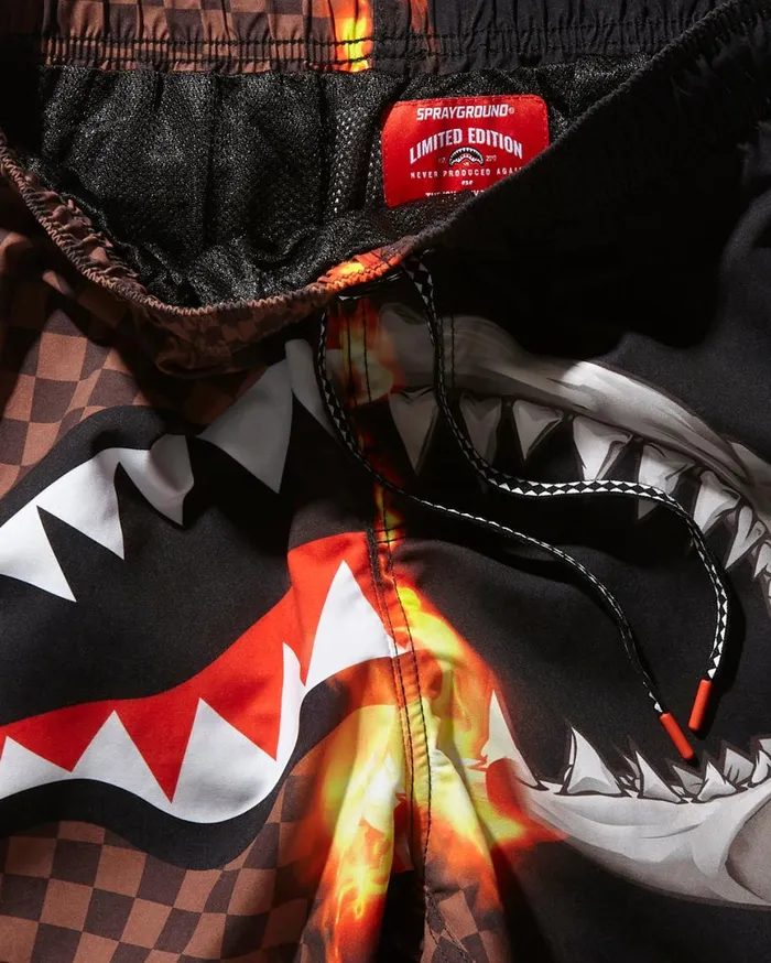 SPRAYGROUND Swimwear SHARKS IN PARIS UNSTOPPABLE SWIM TRUNKS 8211 Universal SPRAYGROUND Swimwear SHARKS IN PARIS UNSTOPPABLE SWIM TRUNKS 8211 Universal