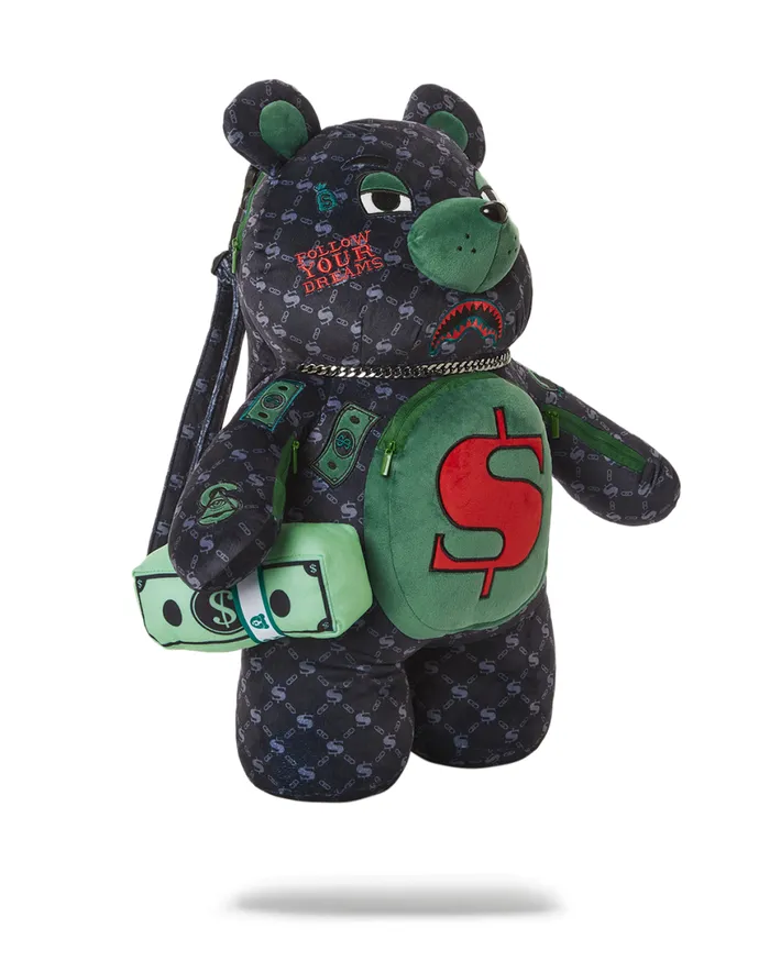 SPRAYGROUND Teddy Bear Backpacks DINERO MONEYBEAR TEDDYBEAR BACKPACK 8211 Universal SPRAYGROUND Teddy Bear Backpacks DINERO MONEYBEAR TEDDYBEAR BACKPACK 8211 Universal