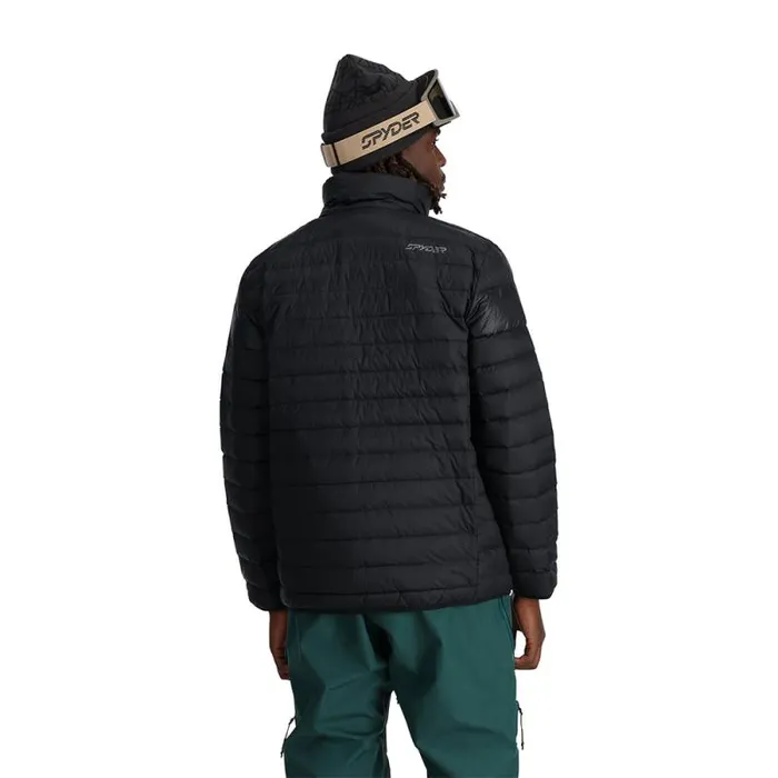 Spyder Down Sanction Hooded Black 8211 Mens
