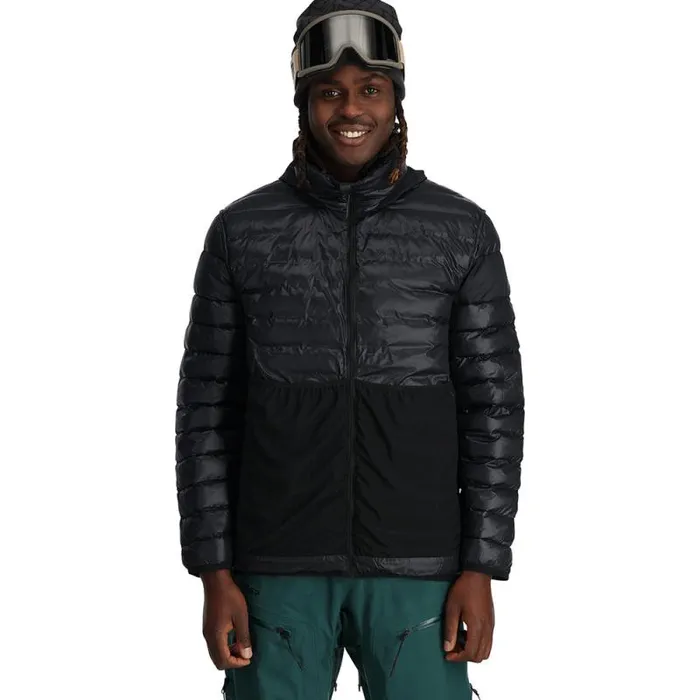 Spyder Down Sanction Hooded Black 8211 Mens