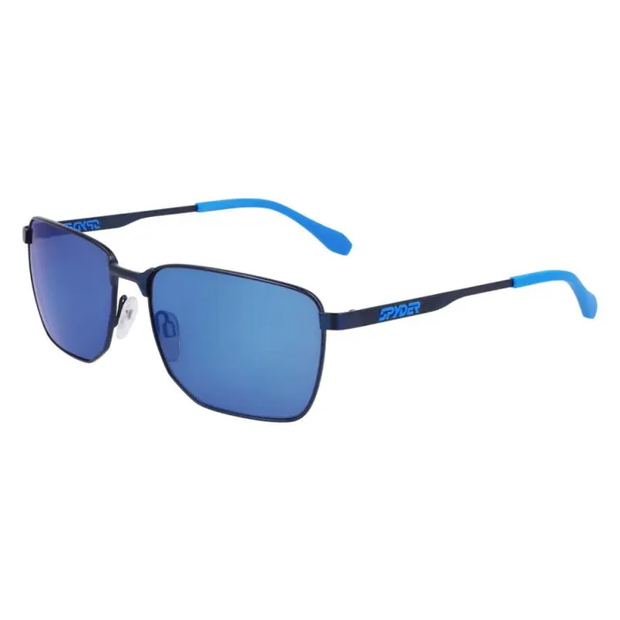 Spyder Eyewear Metal Square Sunglasses Navy 8211 Mens