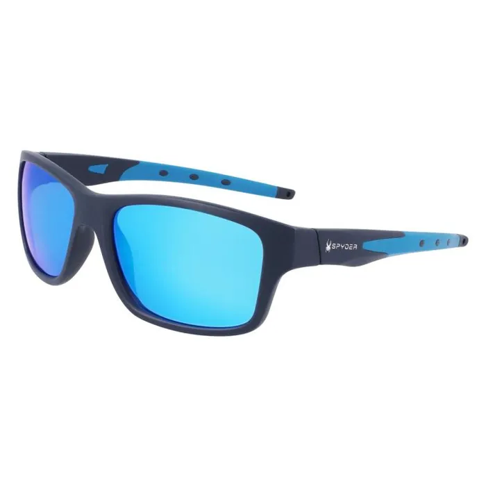 Spyder Eyewear Wrap Sunglasses Navy 8211 Mens