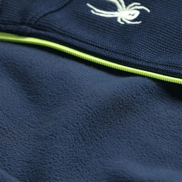 Spyder Fleece Bandit Full Zip True Navy 8211 Kids