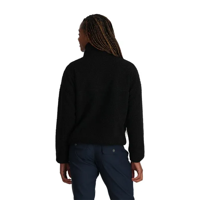 Spyder Fleece Cloud Pullover Black 8211 Womens