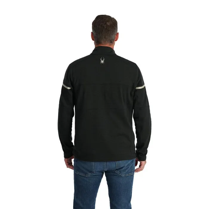 Spyder Fleece Speed Fleece Half Zip Black 8211 Mens