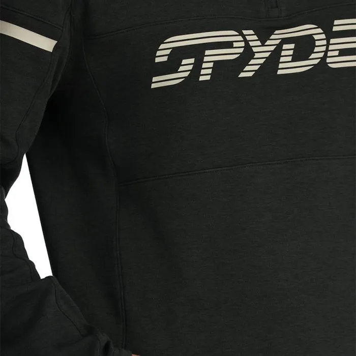 Spyder Fleece Speed Fleece Half Zip Black 8211 Mens
