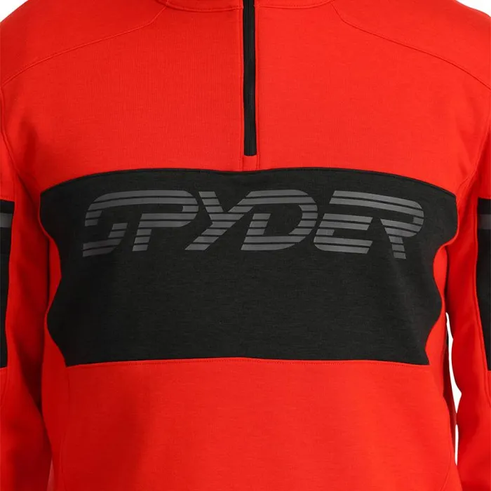 Spyder Fleece Speed Fleece Half Zip Volcano 8211 Mens