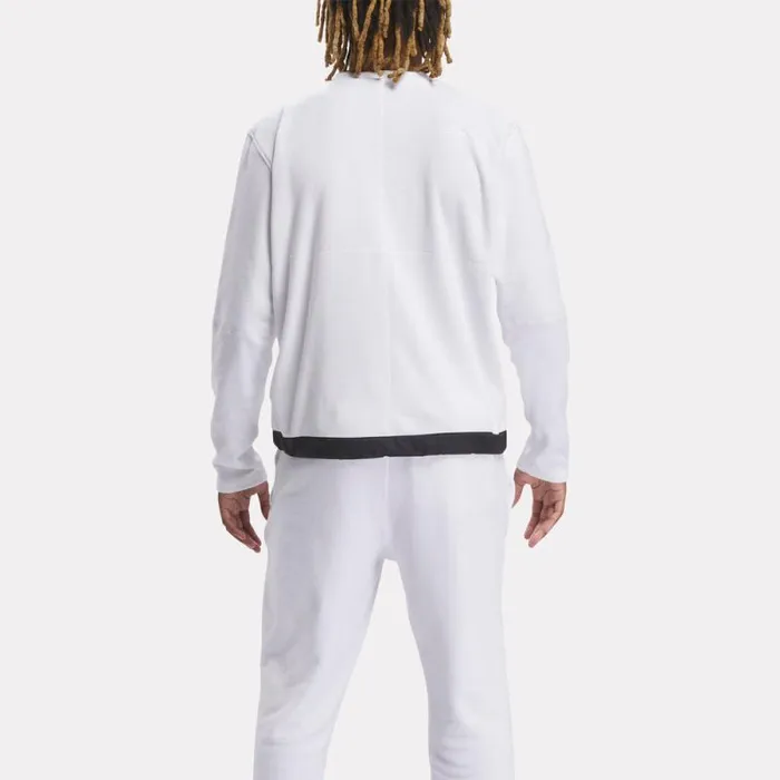 Spyder Fleece Spyder X Reebok Mens Lounge Crew White 8211 Mens