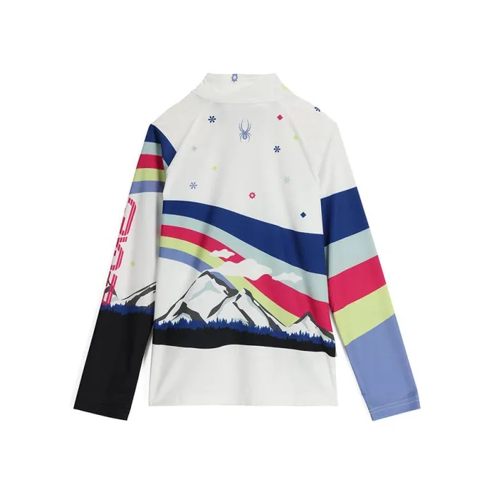 Spyder Fleece Surface Half Zip White 8211 Kids