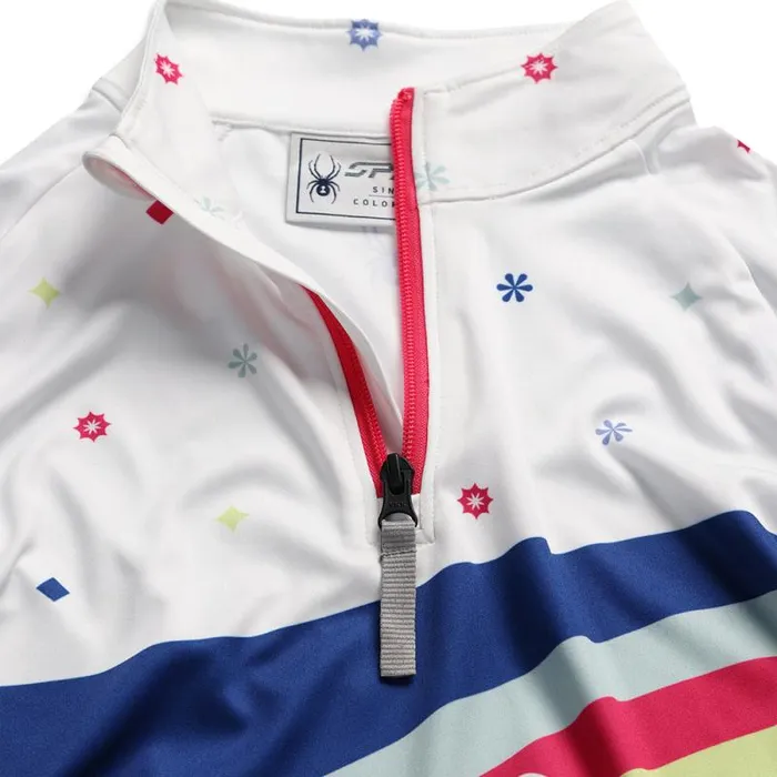 Spyder Fleece Surface Half Zip White 8211 Kids