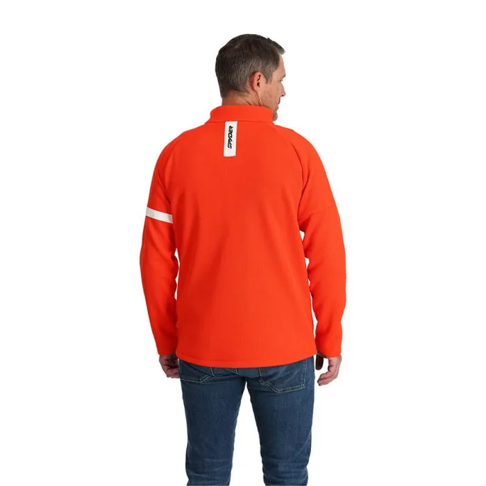 Spyder Fleece Wengen Bandit Full Zip Twisted Orange 8211 Mens