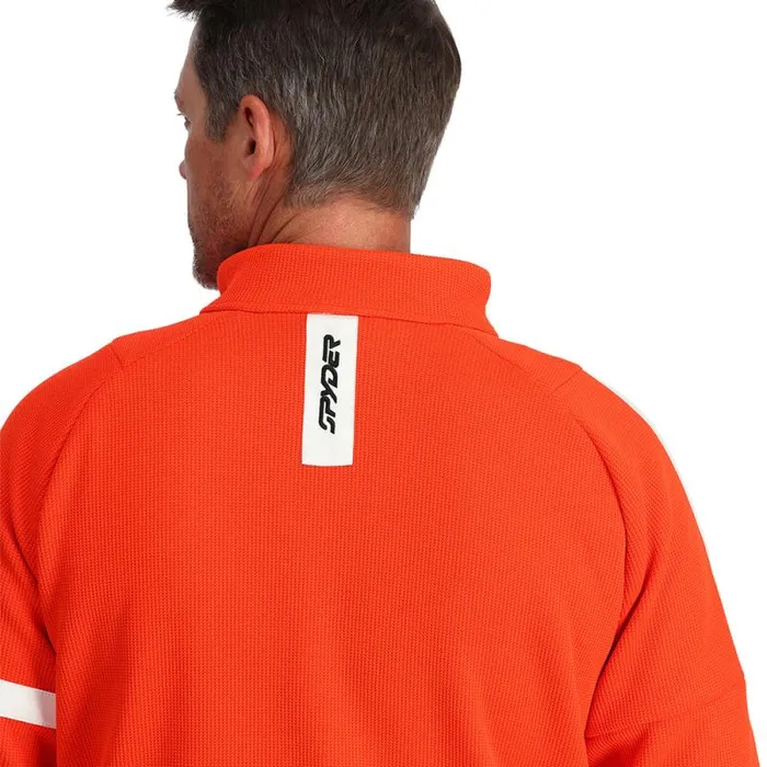 Spyder Fleece Wengen Bandit Full Zip Twisted Orange 8211 Mens