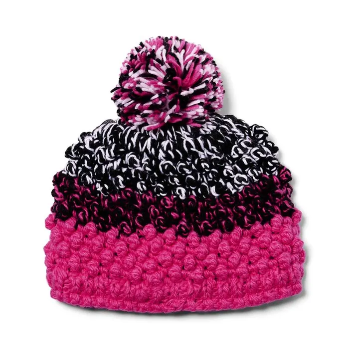 Spyder Hats Brrr Berry Pom Pink 8211 Kids