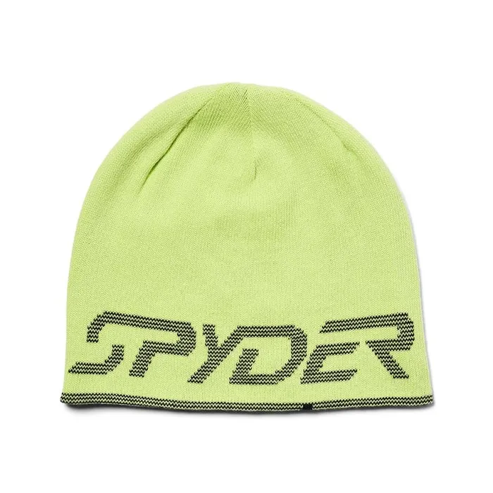 Spyder Hats Reversible Bug Beanie Lime Ice 8211 Kids