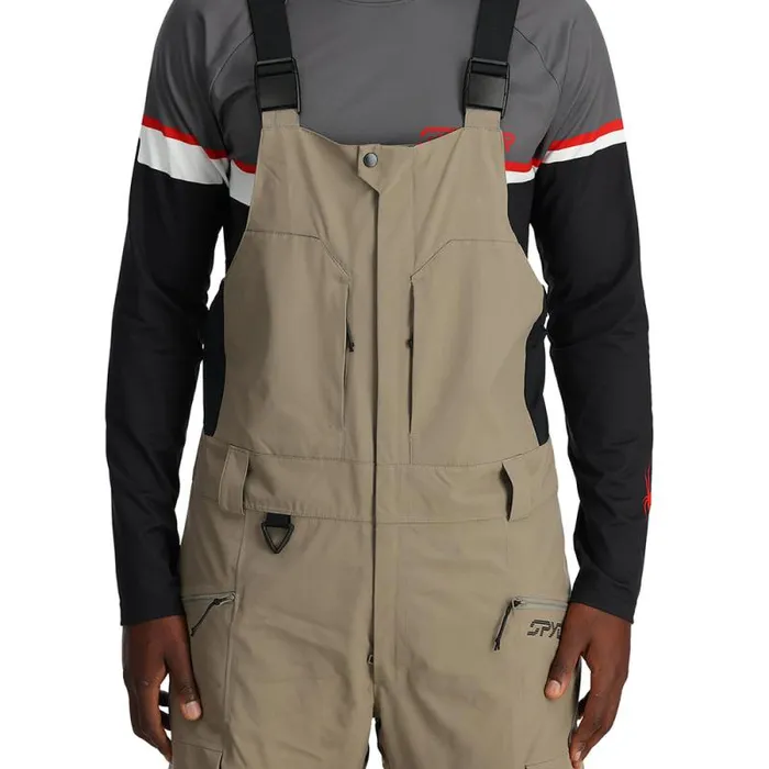 Spyder Insulated Terrain Bib Desert Taupe 8211 Mens