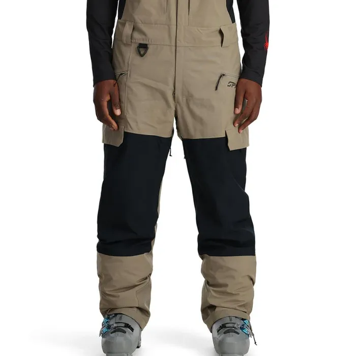 Spyder Insulated Terrain Bib Desert Taupe 8211 Mens