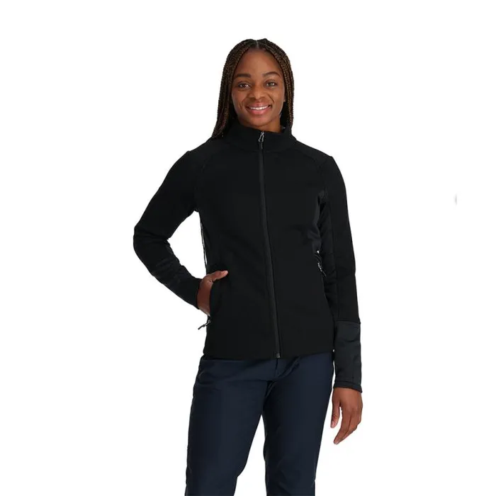 Spyder Sweaters Bandita Full Zip Black 8211 Womens
