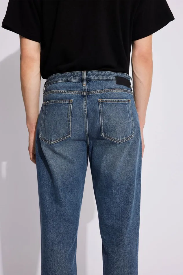 Steve 8211 Medium Scrape Blue Men Won Hundred Jeans